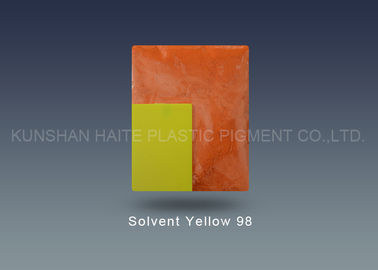 Amarillo solvente 98 CAS 12671 74 8 con gran fluorescencia y sombra de plásticos