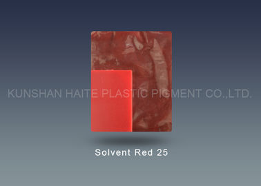 Tinte solvente del polvo rojo, rojo solvente 25 25Kg por densidad del ³ del tambor los 0.28g/cm