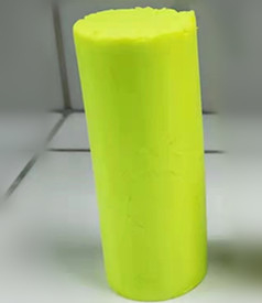 Verde soluble 7 CAS del solvente de Wate NINGÚN polvo amarillo fluorescente 6358-69-6 que teñe para la base del jabón