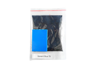 Tinte solvente 25Kg del polvo azul del SB 78 por densidad del tambor 1,30 g/cm3