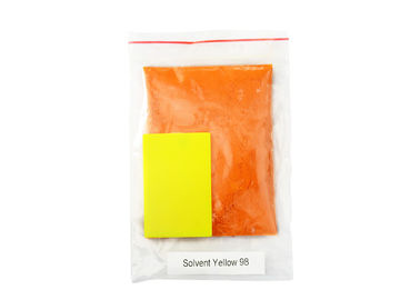 Polvo solvente de la naranja del amarillo 98 con gran fluorescencia y sombra de plásticos