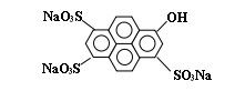 Fuerza solvente 120% de Pyranine del tinte fluorescente del verde 7 de CAS No 6358-69-6