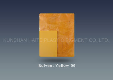 Tinte solvente 25Kg del polvo amarillo solvente del amarillo 56 de los productos derivados del petróleo por el tambor