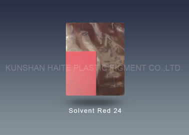 24 tintes rojos solventes rojos plásticos rojo solvente CAS NO.85-83-6 de la sombra que colorean