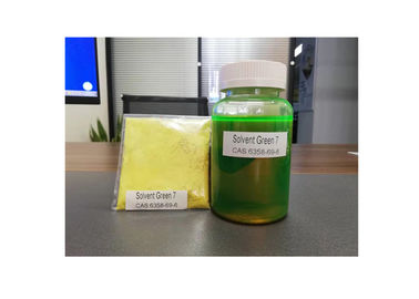 CAS 6358 verde solvente 7 del polvo soluble en agua del tinte 69 6 para la tinta fluorescente