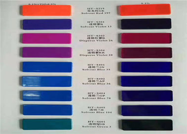 25Kg por el rosa verde transparente del verde 3 solventes del tinte solvente del tambor formado