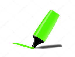 Especialidad soluble en agua 7 verdes solventes del tinte en plumas del Highlighter