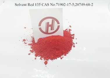 SR135 colorante solvente 102% de la intensidad del rojo 135 en materiales plásticos