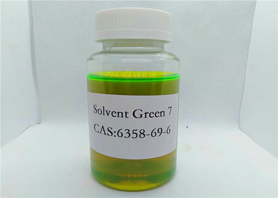 Verde solvente 7 CAS No del tinte soluble en agua del polvo 63580-69-6 para la tinta fluorescente