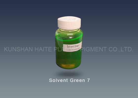 Colorante verde amarillo fluorescente CAS 6358-69-6 Solvente verde 7 Colorante para tintas marcadoras