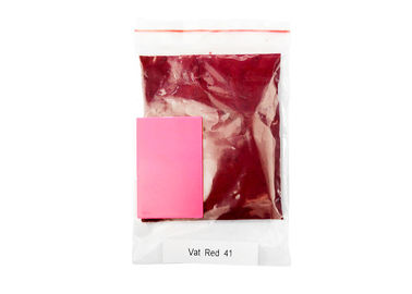 Colorante concreto del tinte del polvo rojo rojo 41 de la cuba de CAS NO.522-75-8 para PS/PMMA