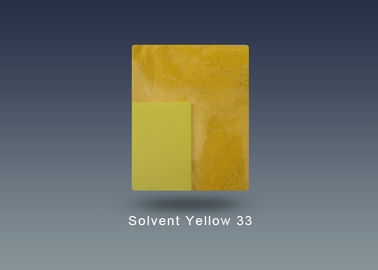 33 análisis amarillo solvente de la calidad de CAS NO.8003-22-3 del tinte solvente que teñe con color brillante