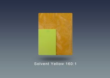 El amarillo solvente 160/1 resiste calor en el colorante de 260° C en materiales y pintura del aceite