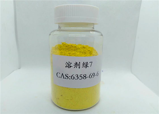 CAS 6358-69-6 Disolvente de tinción amarillo Verde 7 para marcador 120% de intensidad