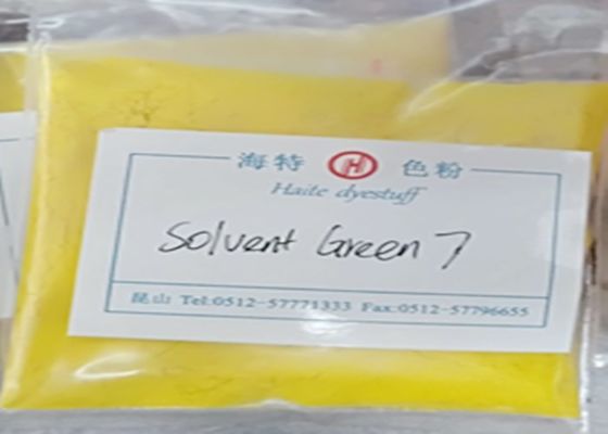 Tinta fluorescente CAS No 6358 del polvo amarillo claro verde 7 del solvente de 69 6 120%